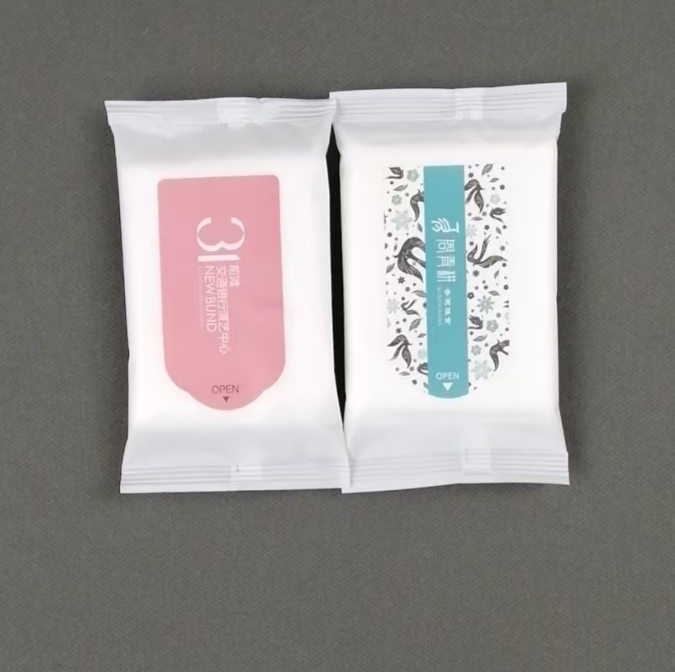 Big Promotion Small Order Custom 5-Pcs Eco-friendly Wet Wipes for Hotel Catering Advertising Exhibitions Weddings
