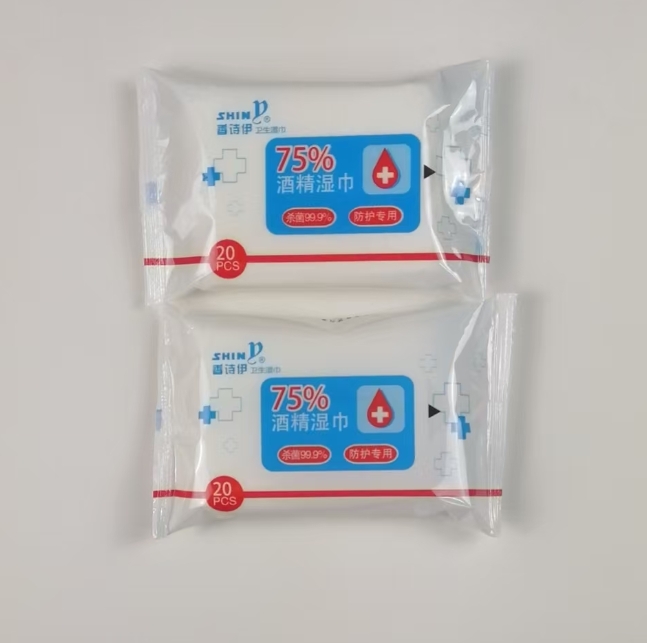 Direct Selling 20 Pcs 75% Disinfecting Wipe Sanitizing Wipe Alcohol Wipe 图5
