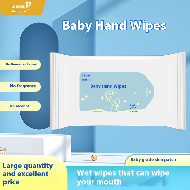 Excellent Price Baby Wet Wipe Infant Wipe Diaper Wipe for Face & Hands Cleaning 图4
