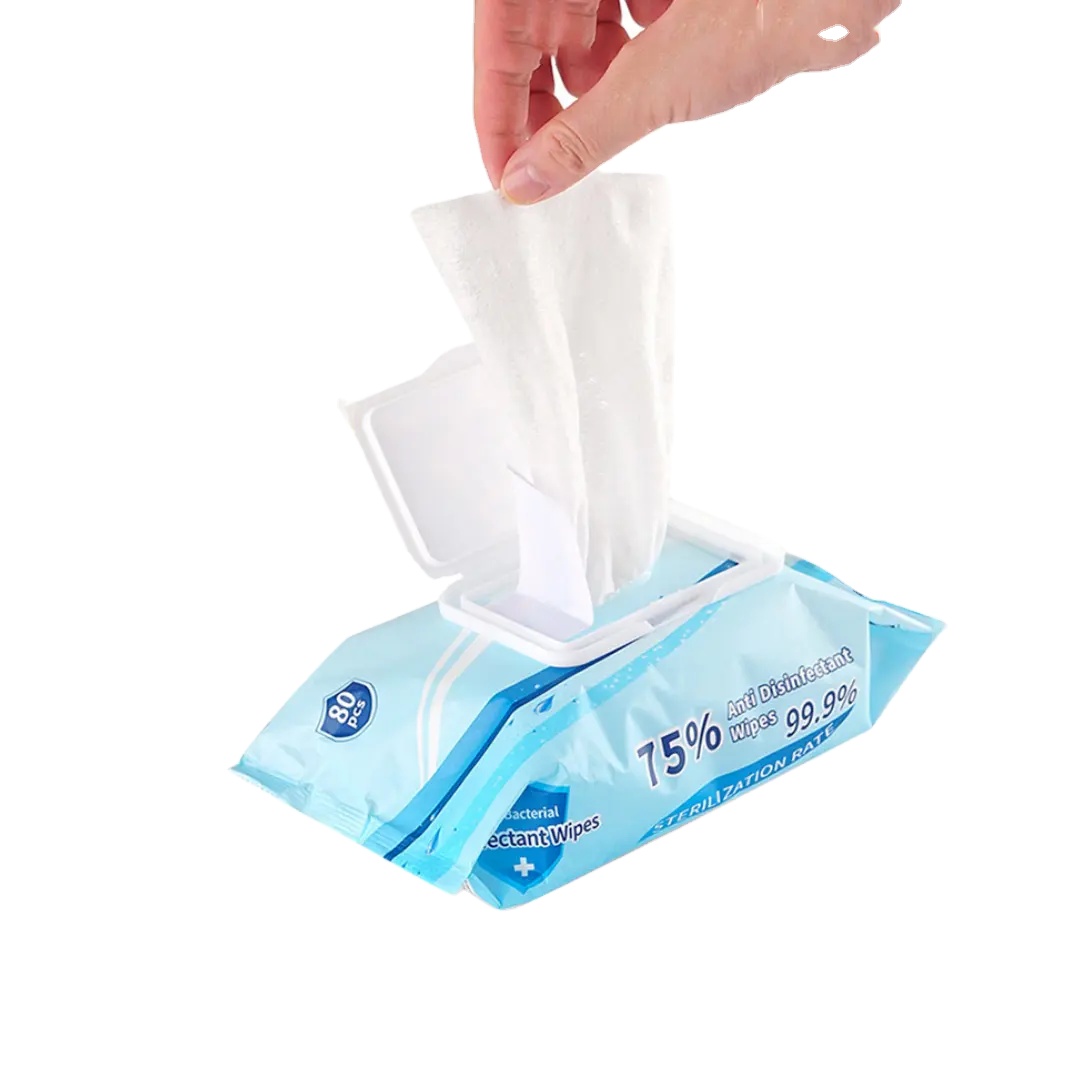 Factory Customized 80-Piece Car Wash Wet Wipes 75% Alcoholic Multi-Purpose for Dashboard Seats & Steering Wheel Detailing 图2