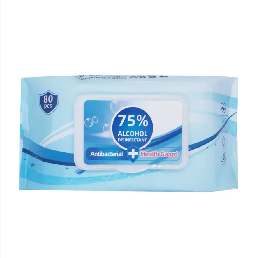 Factory Customized 80-Piece Car Wash Wet Wipes 75% Alcoholic Multi-Purpose for Dashboard Seats & Steering Wheel Detailing 图5