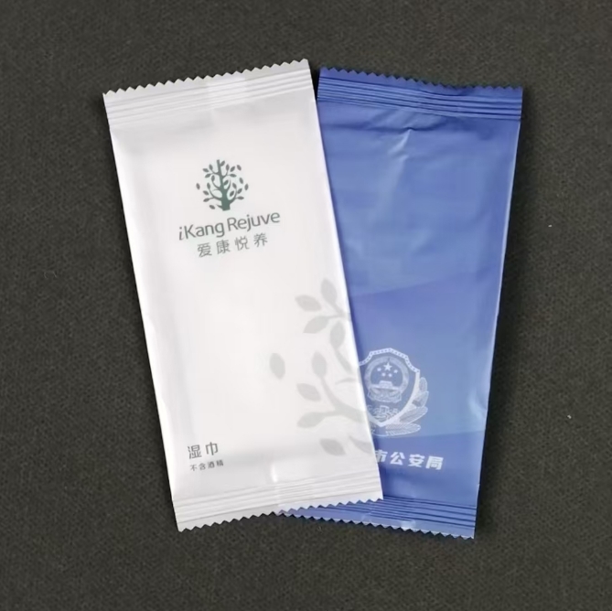 Factory Small Order Customize Logo Printing Commercial Single Piece Wet Wipes for Advertisement Promotion 图2