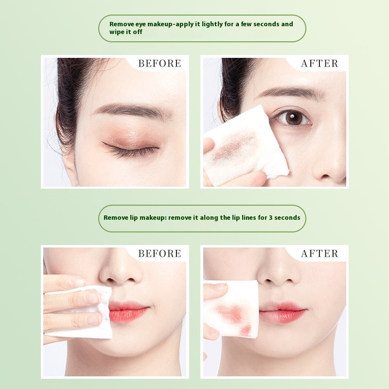 Factory Supply 12pcs Non-Irritating No-Rinse Wet Wipes for Feminine Make-Up Remover for Face Eyelid Mouth Pregnant Women 图4