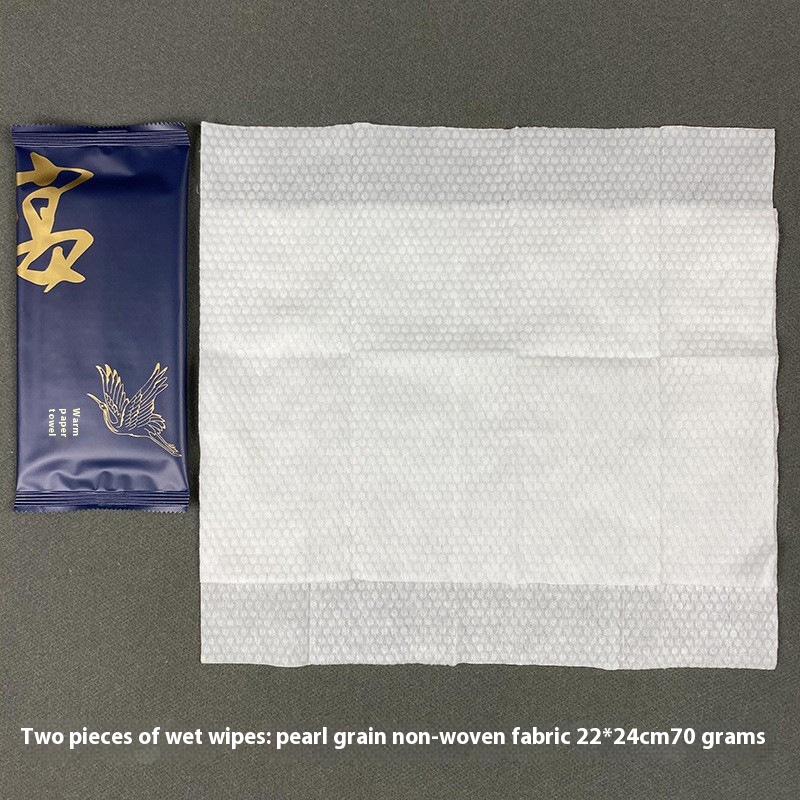 Factory Supply Executive Dining Moist Towels Champagne Stain Remover Wet Towel Evening Gown Safe Makeup Wet Towel 图3