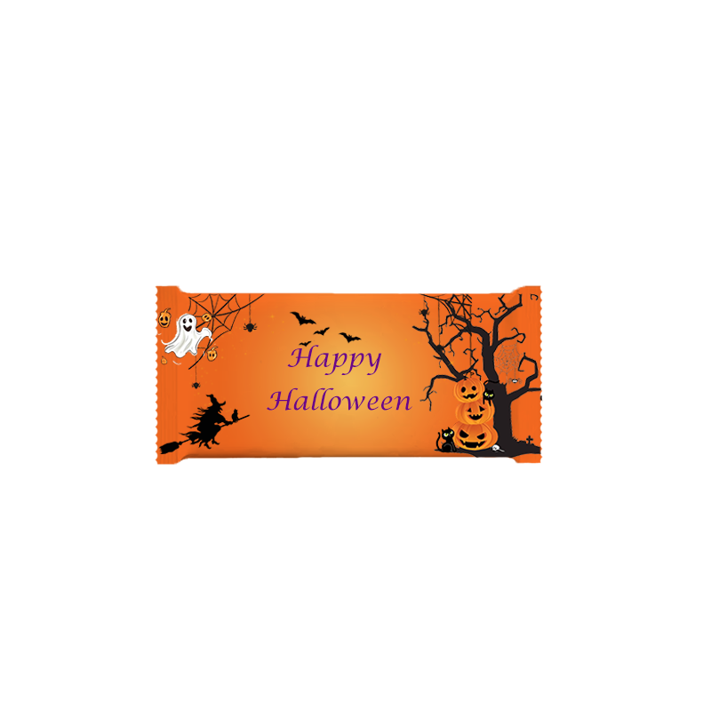 Factory Supported Custom Logo Eco-Friendly Single Wet Wipes for Holiday Parties Restaurant Advertising
