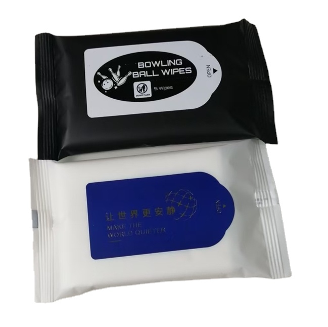 Factory Supported Eco-Friendly 5-Pcs Wet Wipes for Advertising Catering Exhibitions & Weddings for Hotel Use
