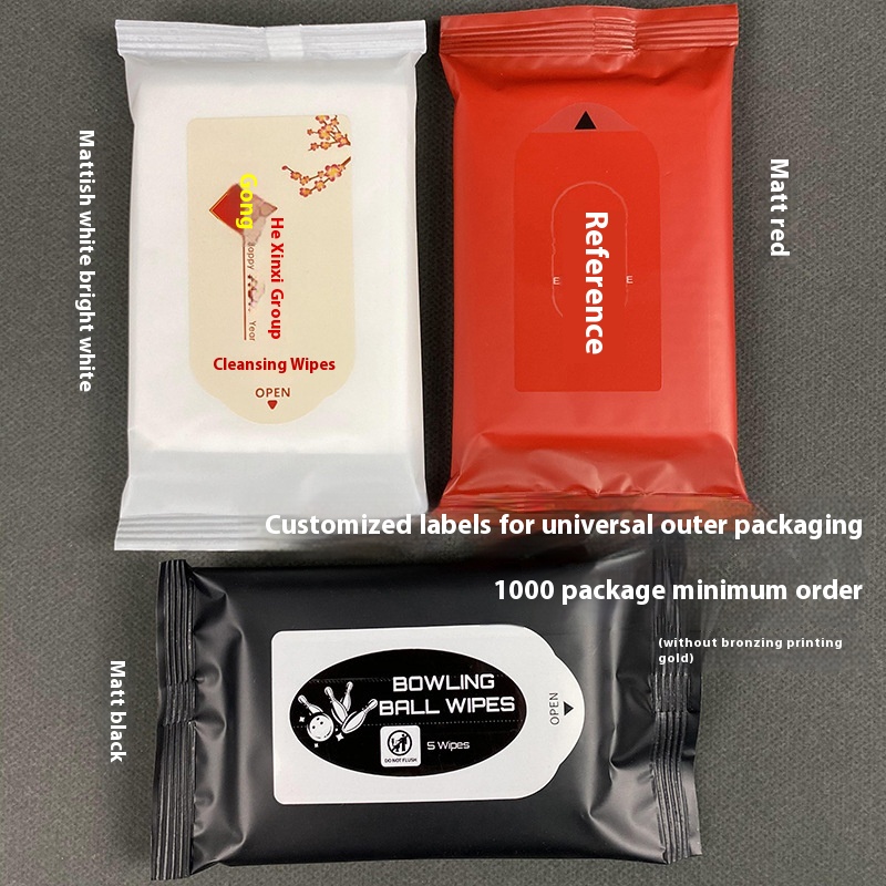 Factory Supported Eco-Friendly 5-Pcs Wet Wipes for Advertising Catering Exhibitions & Weddings for Hotel Use 图4