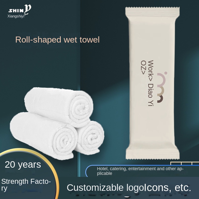 Good Price Private-label Towelettes Branded Hot Towels Promotional Towelettes 图5