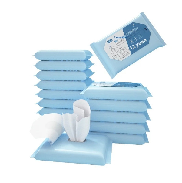 Hot Sale Factory Custom Logo Multi-effect Disposable 12pcs Down Jackets Wet Wipes for Cleaning of Down Jacket Stains 图6