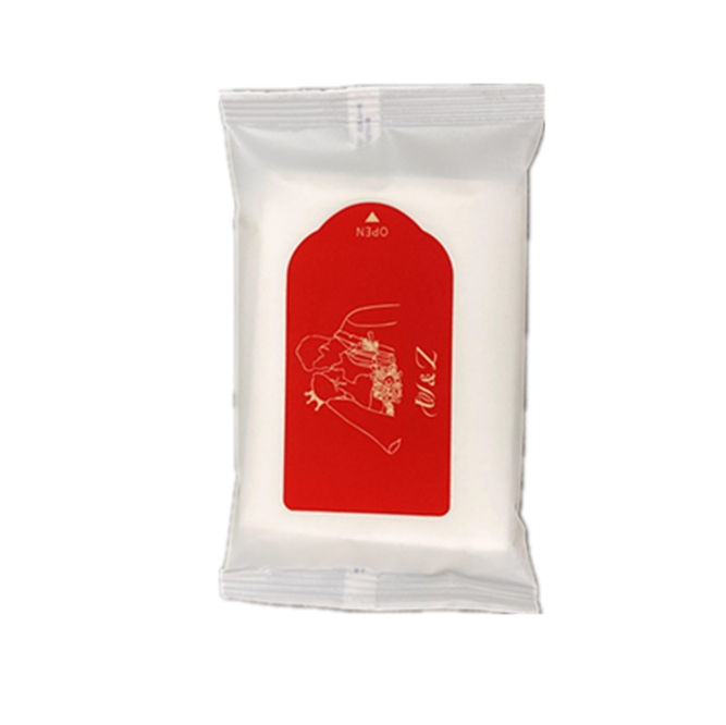 Low Factory Price Custom Digital Printing Logo 5pcs Adult Wet Wipes Feminine for Wedding Banquets Parties Travel 图5