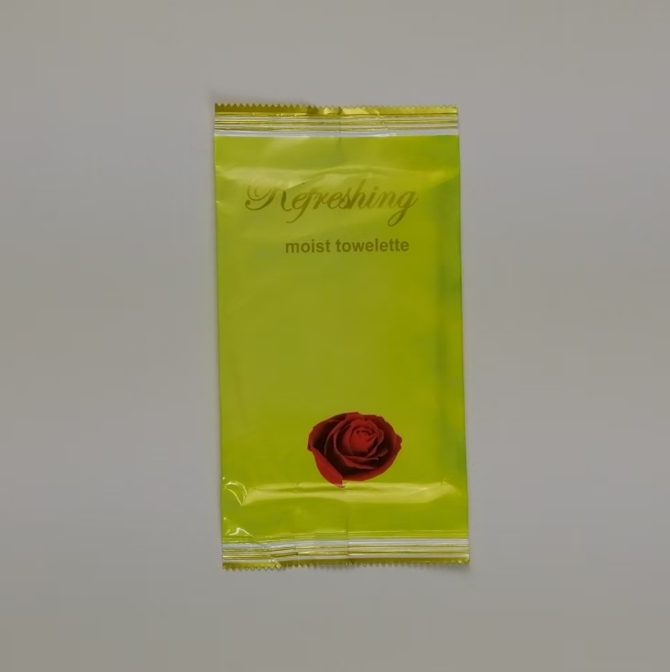 OEM Factory Custom Design Eco-Friendly Scented Single Wet Wipes Private Label Cleansing Wipes for Hotels Restaurants Travel 图4