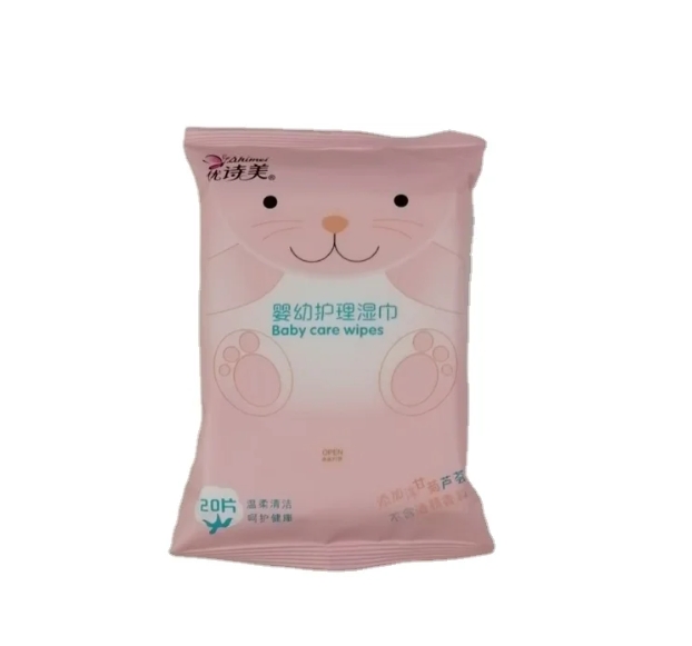 OEM Factory Custom Logo 20pcs Eco-Friendly Soft Non-Irritating Baby Wet Wipes for Cleaning Baby Mouth Nose Hands 图3