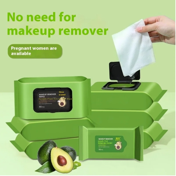 OEM Factory Custom Logo 60pcs Wet Wipes Non-Woven Makeup Remover for Face Eyelid Mouth-Feminine Makeup Removal 图4