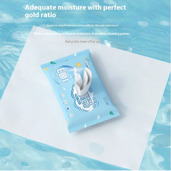 OEM Factory Custom Logo Design 10pcs Eco-Friendly Baby Wet Wipes Non-Irritating Carrots Essence for Cleaning Baby Mouth Hands 图6