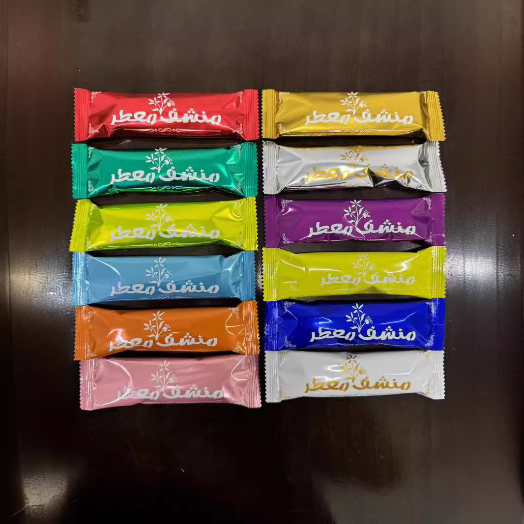 OEM Factory Custom Logo Eco-friendly 100% Pure Cotton Wet Towel Single Roll 24x24cm for Catering Hotels Clubs Cafes 图6