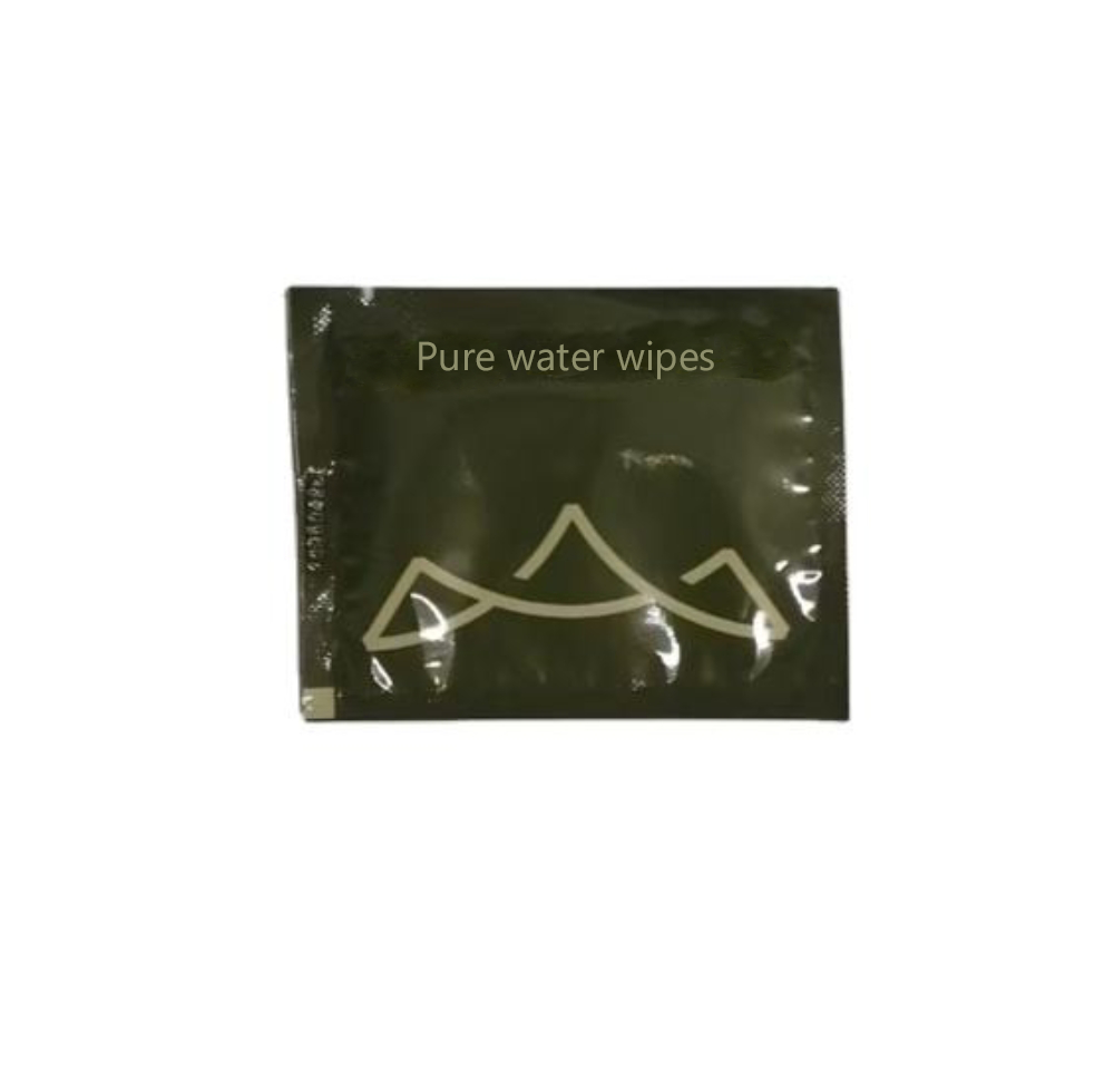 OEM Factory Custom Private Label Mini Single Wet Wipes Pure for Water Alcohol-Free Four-Sided Sealed Eco-Friendly for Travel 图2