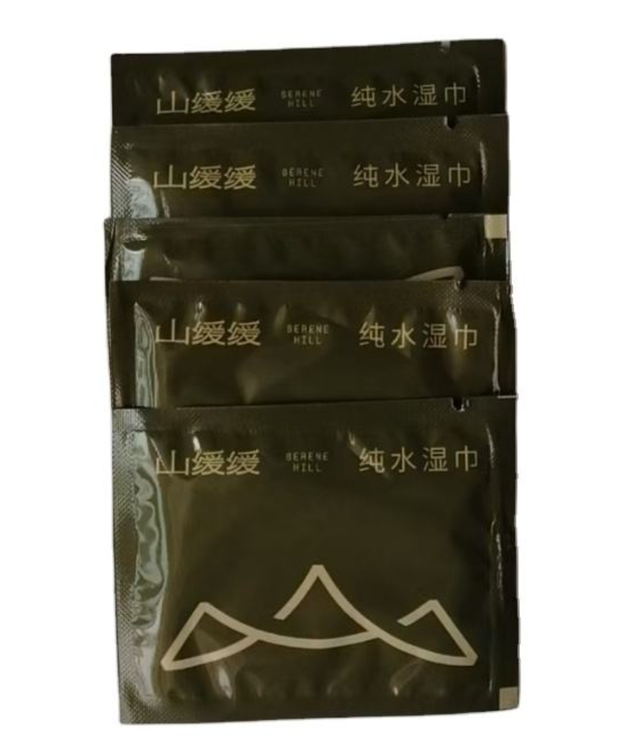 OEM Factory Custom Private Label Mini Single Wet Wipes Pure for Water Alcohol-Free Four-Sided Sealed Eco-Friendly for Travel 图3