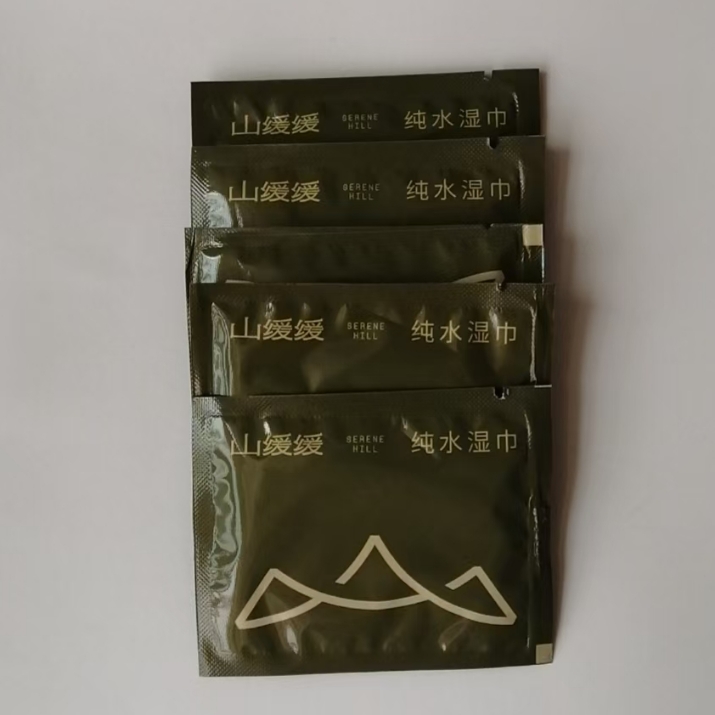 OEM Factory Custom Private Label Mini Single Wet Wipes Pure for Water Alcohol-Free Four-Sided Sealed Eco-Friendly for Travel 图5