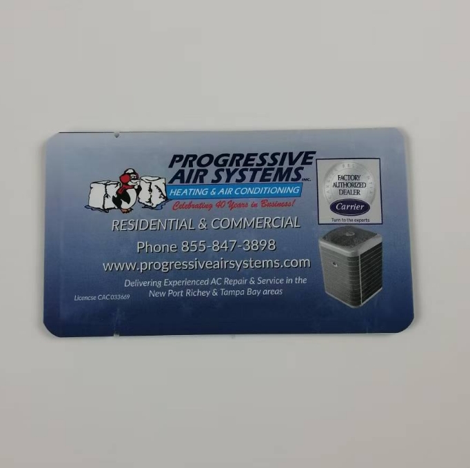 OEM Factory Customized Logo 2-Piece Wet Cleansing Wipes Four Side Seal for Cleaning Air Conditioning Banquet Restaurants Hotels 图6