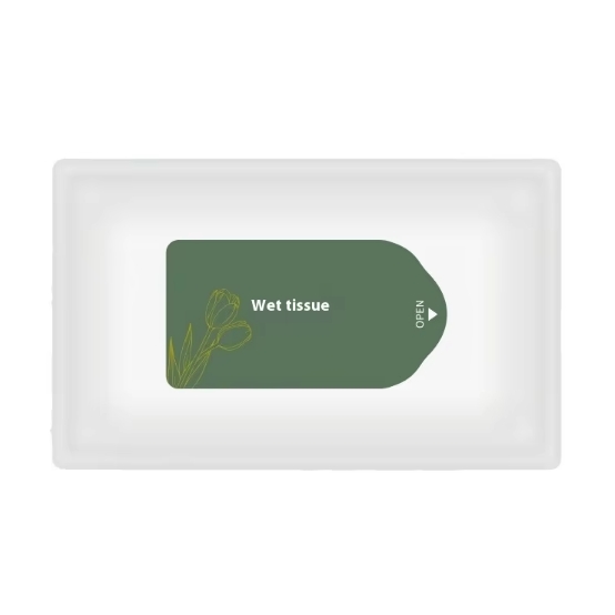 OEM Factory Customized Logo Four-Sided Eco-friendly 3pcs Wet Cleansing Wipes for Holiday Parties Restaurants Hotels Clubs 图5