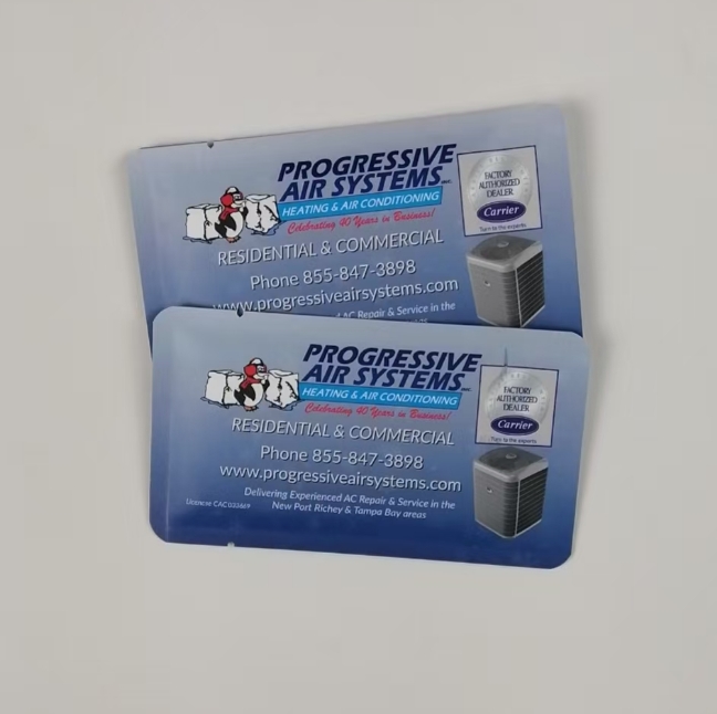 OEM Factory Customized Logo High Sealing Four Side Seal 2-Piece Wet Wipes for Banquet Restaurant Hotel Travel-Cleansing Wipes 图3
