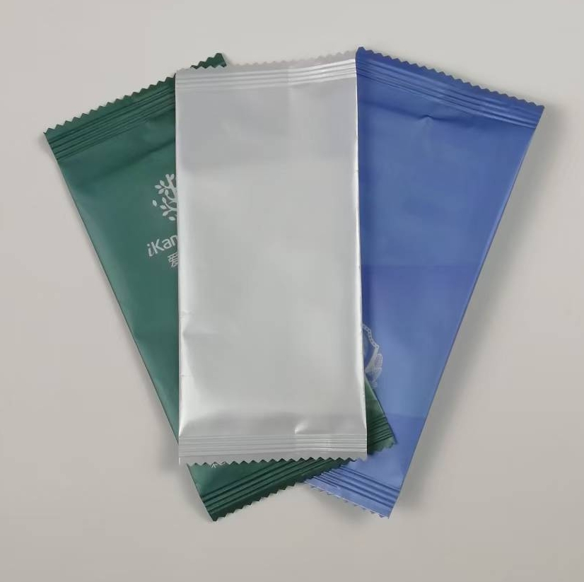 OEM Factory Small Order Custom Digital Printing Logo Eco-Friendly Single Piece Wet Wipes for Commercial Advertisement 图3
